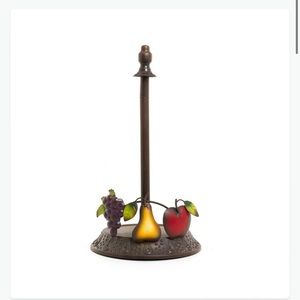 Sonoma Villa Hammered Fruits Paper Towel Holder